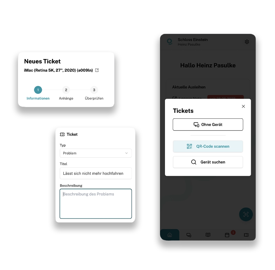 inventorio App Tickets